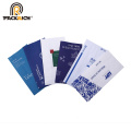 Disposable eco colored printing square bottom airline vomit bag